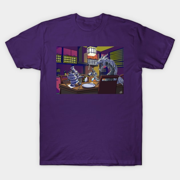 Kitchen Battleground T-Shirt by taShepard